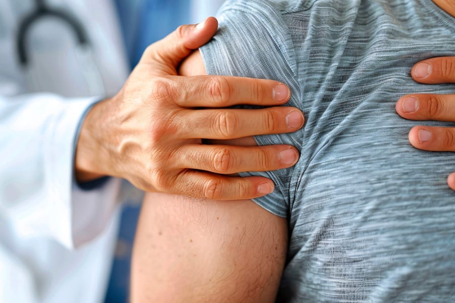 reeducation muscle rupture grand pectoral dr renaud guiu dr charles schlur chirurgie orthopedique centre grand pectoral paris